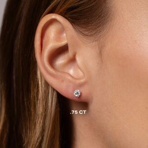 Ring Concierge Natural Diamond Stud Earrings